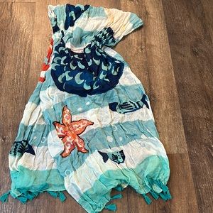 Ocean themed scarf